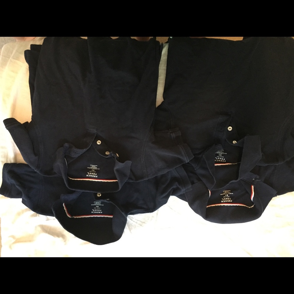 Boys uniform polos